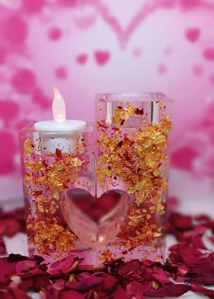 Double Bougeoir (Blanc intense n°1, Blanc intense n°1)