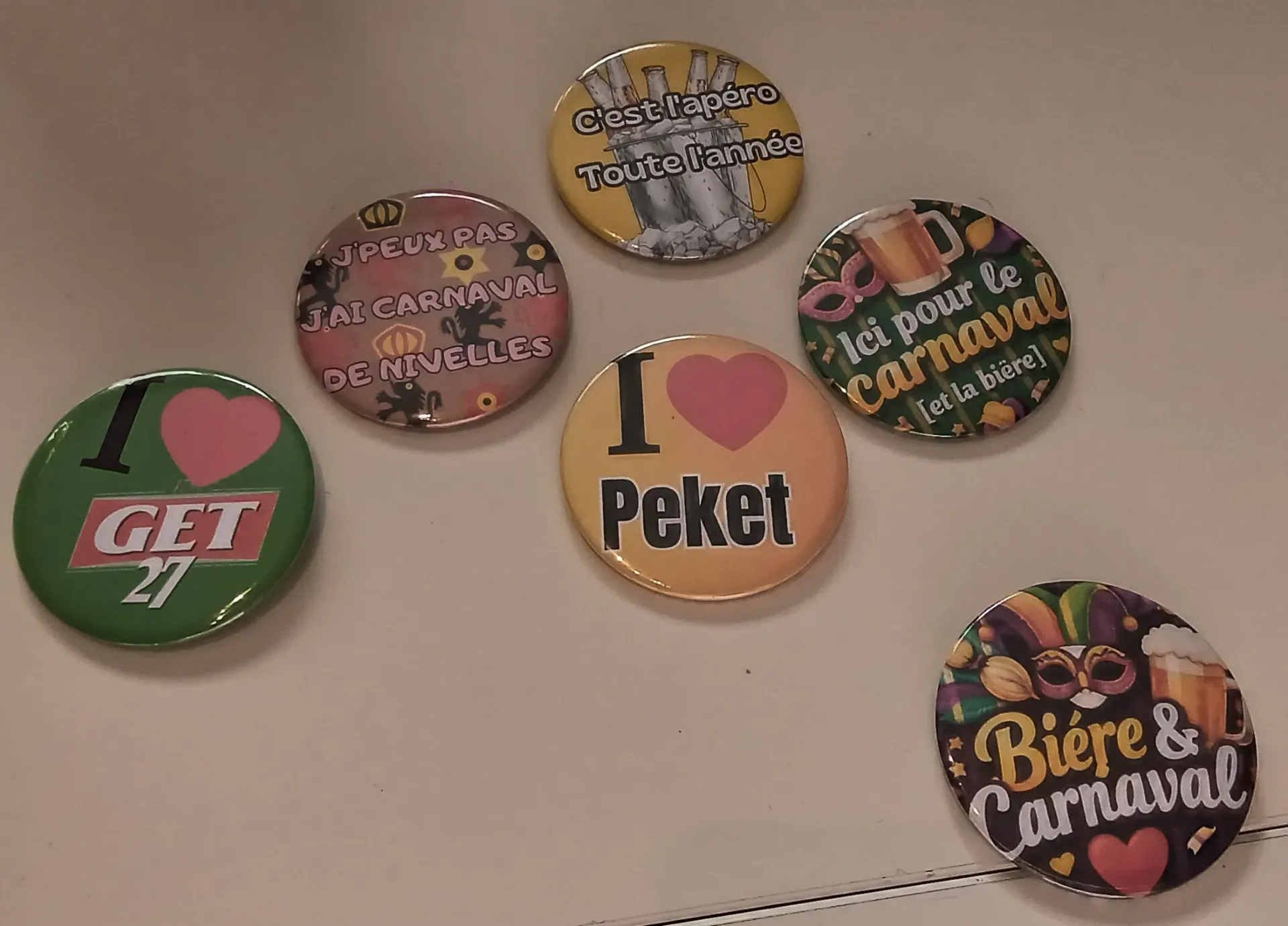 Badges personnalisées