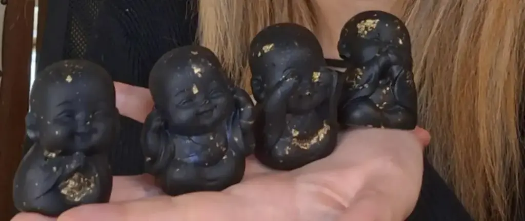 ✨ Set de Petits Bouddhas – Les 4 Sages ✨ 