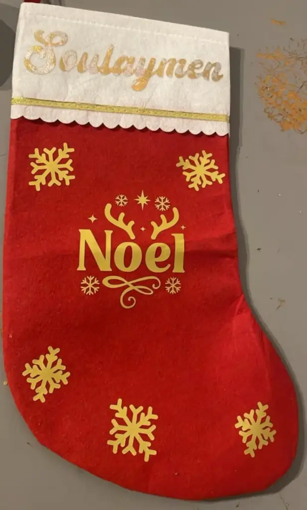 Chaussette de Noël 