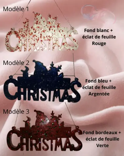 Décoration "Merry Christmas"